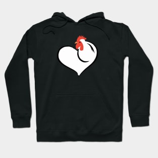 Chicken Heart - NOT FOR RESALE WITHOUT PERMISSION Hoodie